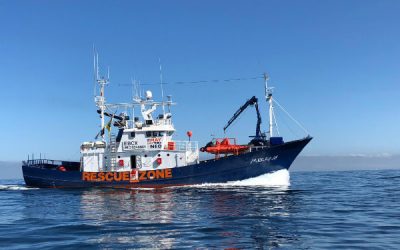 ¿Por qué está el Aita Mari en el puerto de A Coruña?