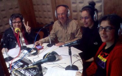 Grabación de las cuñas de radio para acampa 2018
