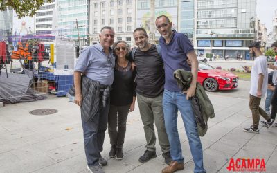 UNA DELEGACIÓN DE ACAMPA CORUÑA VIAJA A BRASIL PARA PARTICIPAR EN LA DIFUSIÓN DE LA INICIATIVA QUE TENDRÁ EN ESE PAÍS SU PRIMERA RÉPLICA INTERNACIONAL